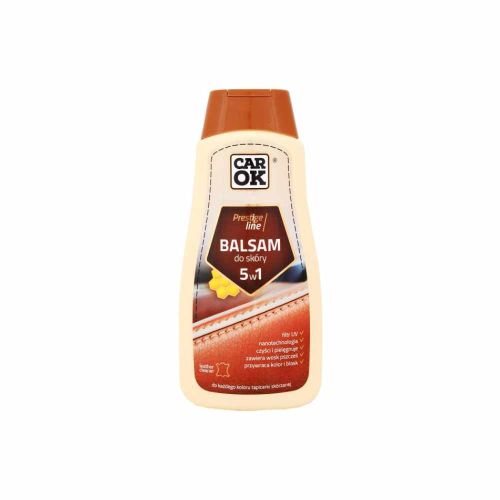 Balsam do skóry 5w1 z woskiem tapicerka i galanteria skórzana Car OK 500ml