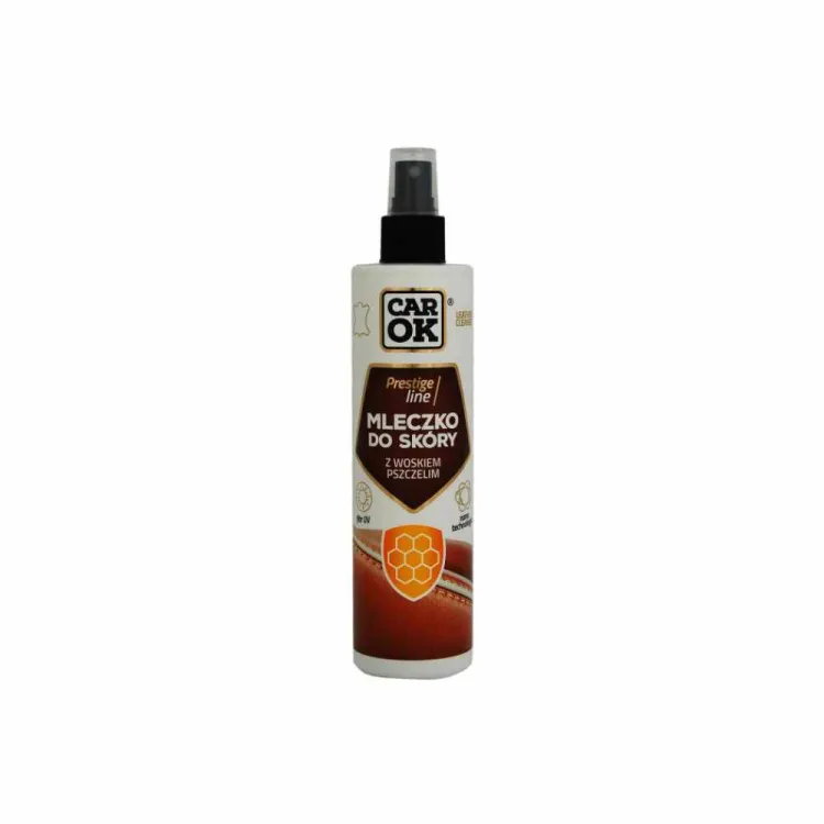 Mleczko do skóry z woskiem pszczelim 300ml atomizer Car OK Prestige Line