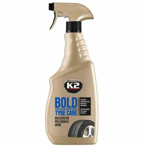 Preparat do pielęgnacji nabłyszczania opon mleczko K2 Bold Tyre Care 700ml