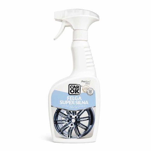 Spray do czyszczenia felg stal aluminium Felga Super Silna Car OK 750ml