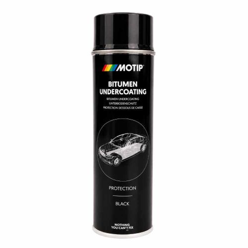 Konserwacja podwozia bitumiczna antykorozyjna spray czarna 500ml Motip