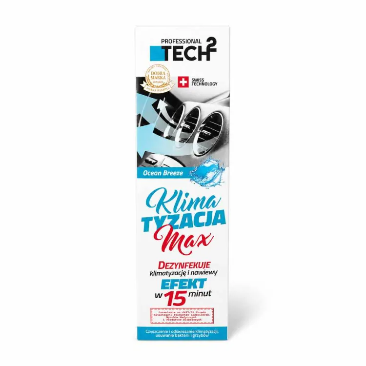 Preparat do klimatyzacji samochodowej dezynfekcja 150ml Ocean Breeze Tech2