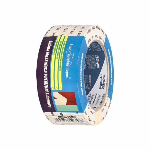 Taśma malarska maskująca papierowa 7 dniowa 48mm x 50m Blue Dolphin