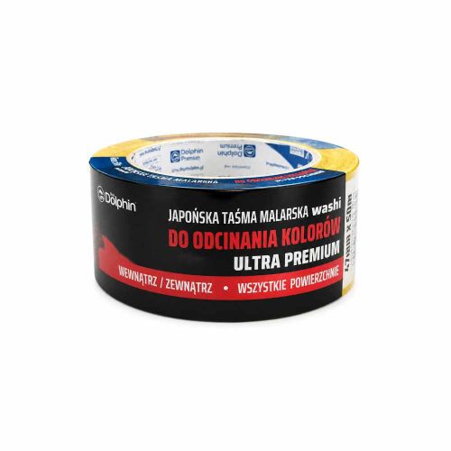 Taśma malarska Washi Blue Dolphin 47mm 50m do odcinania kolorów
