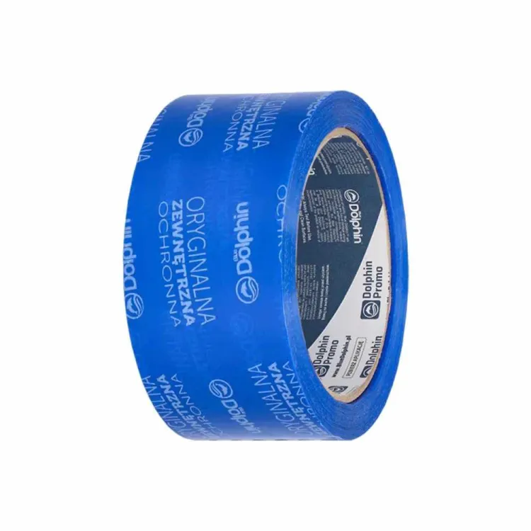 Taśma ochronna zewnętrzna Blue Dolphin niebieska wodoodporna 48mm x 25m