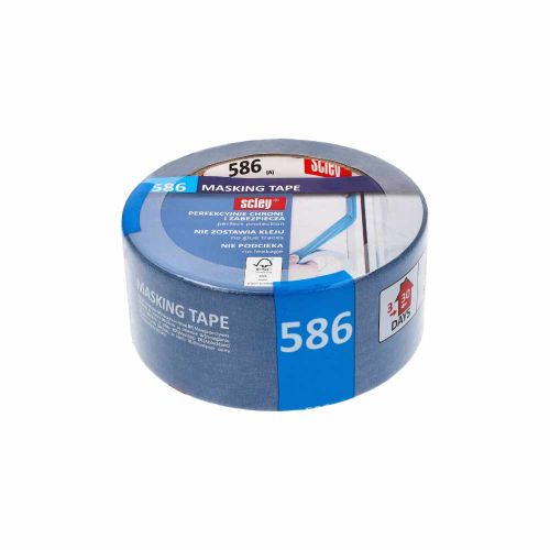 Taśma malarska niebieska 48mm x 33m maskująca nie podcieka Kaem Scley 586