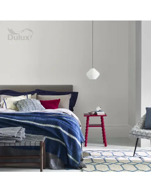 Farba ceramiczna Dulux Ambiance Ceramic Comfort White 2,5L odporna na plamy i szorowanie do ścian i sufitów
