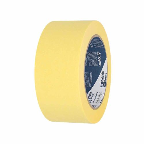 Taśma malarska Blue Dolphin papierowa maskująca żółta 48mm x 50m
