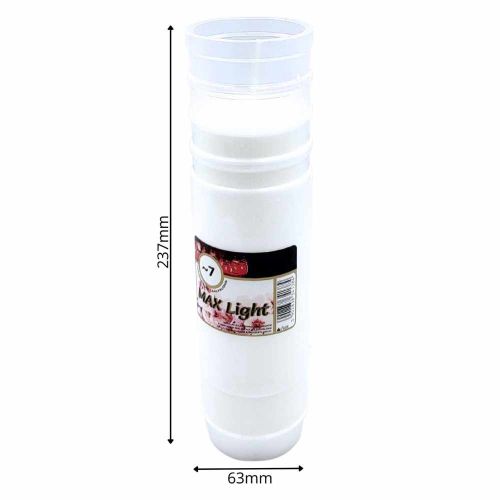 Wkład do zniczy Max Light 6-7 dni 235x63mm odporny na wysokie temperatury