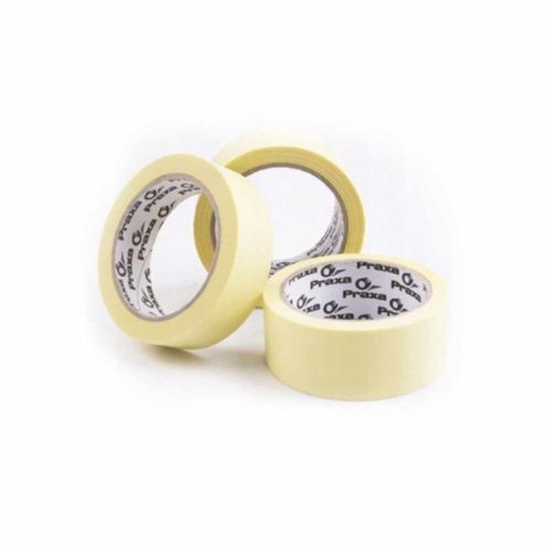 Taśma malarska maskująca papierowa 38mm 40m żółta nie zostawia kleju Praxa