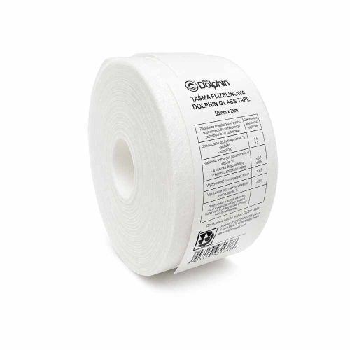 Taśma flizelinowa z włókna szklanego do płyt GK 50mm x 25m Blue Dolphin