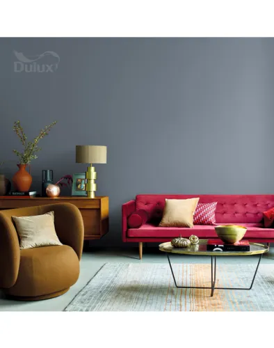 Farba ceramiczna Dulux Ambiance Ceramic Perfect Denim 2,5L odporna na plamy i szorowanie do ścian i sufitów