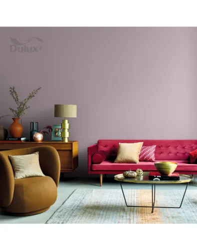 Farba ceramiczna Dulux Ambiance Ceramic Pink Accent 2,5L odporna na plamy i szorowanie do ścian i sufitów