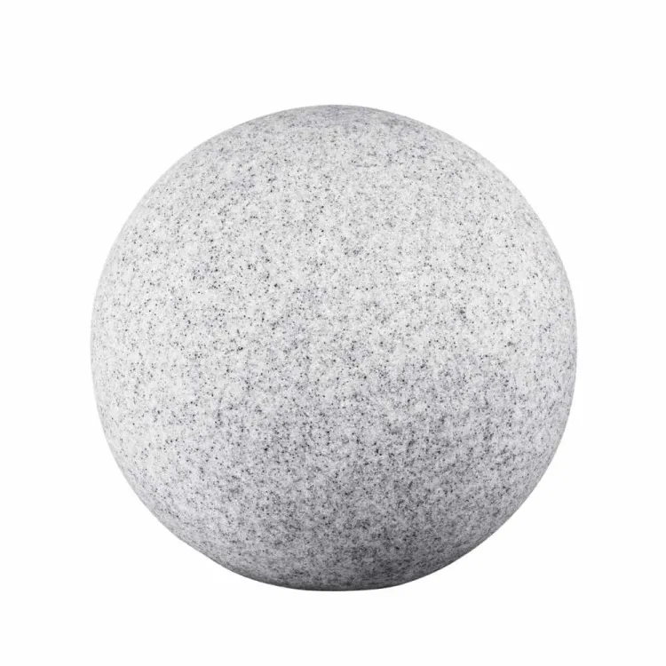 Lampa ogrodowa kula granitowa E27 49 cm IP65 Kanlux STONO 490 N z wymiennym źródłem światła