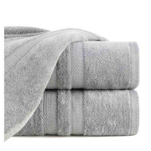 Ręcznik kąpielowy bawełniany 70x140cm 550g/m² ceglasty z welwetową bordiurą ARIA