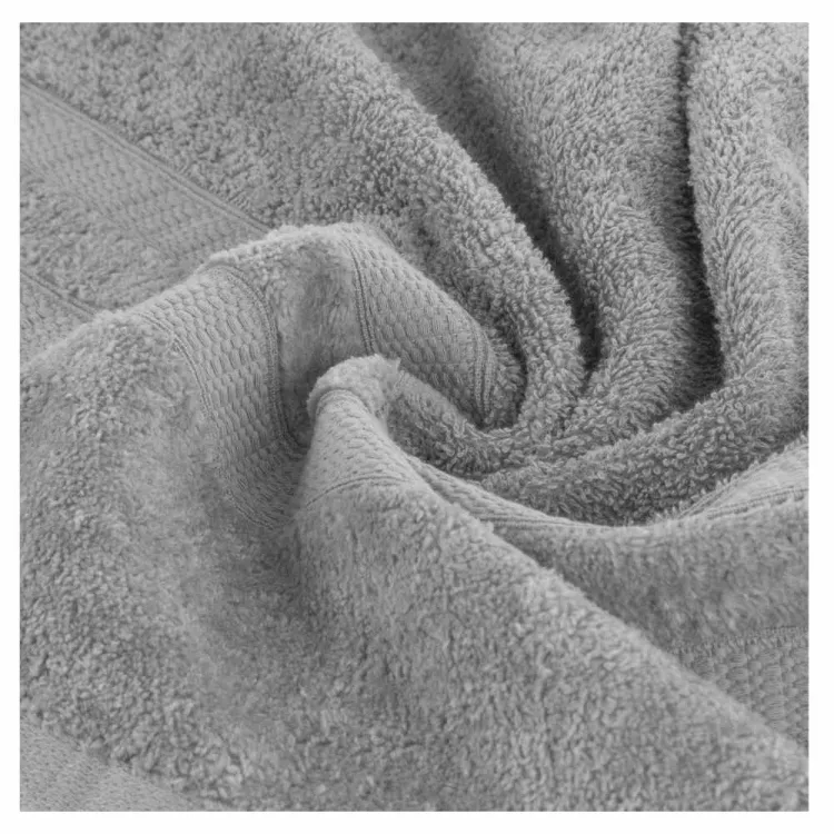 Ręcznik kąpielowy bawełniany 70x140cm 550g/m² ceglasty z welwetową bordiurą ARIA