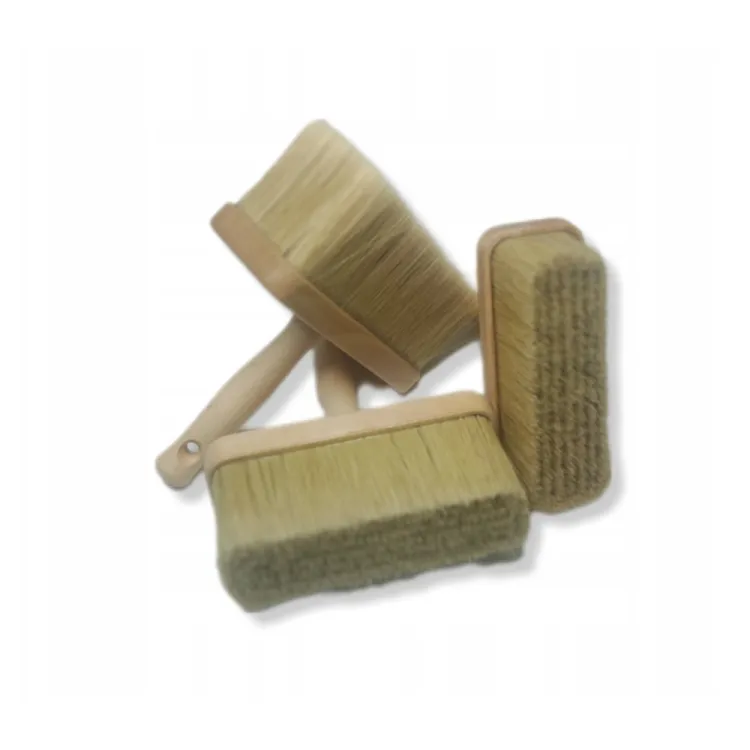 Pędzel ławkowiec 170x65mm klej farba grunt drewniany uchwyt gwint SONSIL