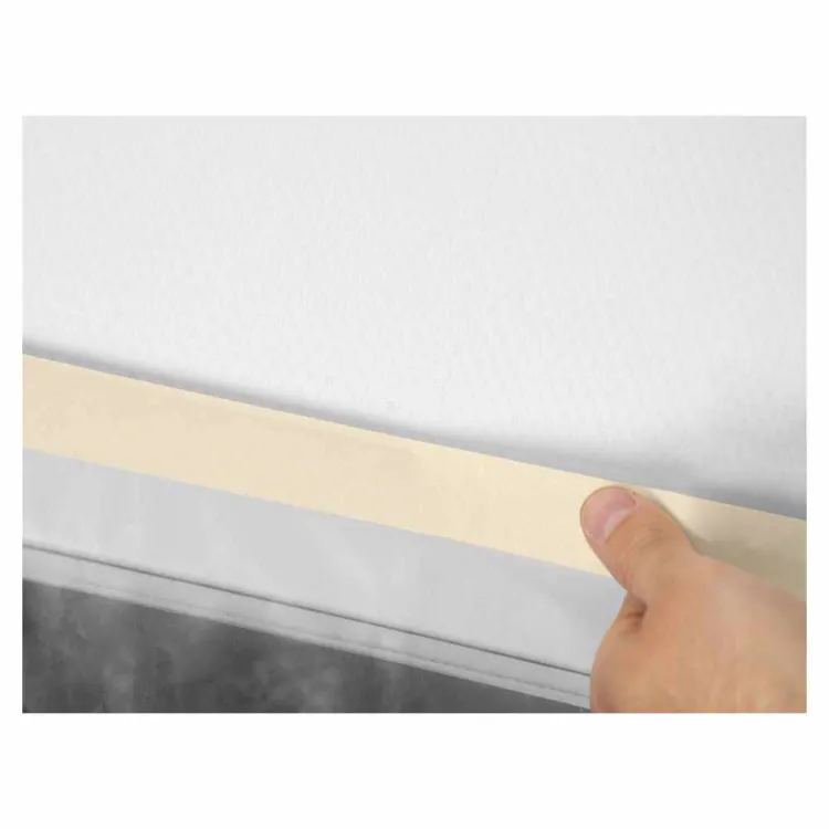 Kurtyna przeciwpyłowa do drzwi z zamkiem 120x210cm PE NEO Tools 49-801