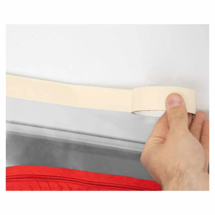 Kurtyna przeciwpyłowa do drzwi z zamkiem 120x210cm PE NEO Tools 49-801