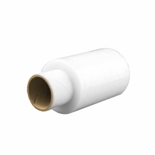 Folia stretch Mini Rap fi38 10cm 100m 23µm transparentna z rączką Mascort