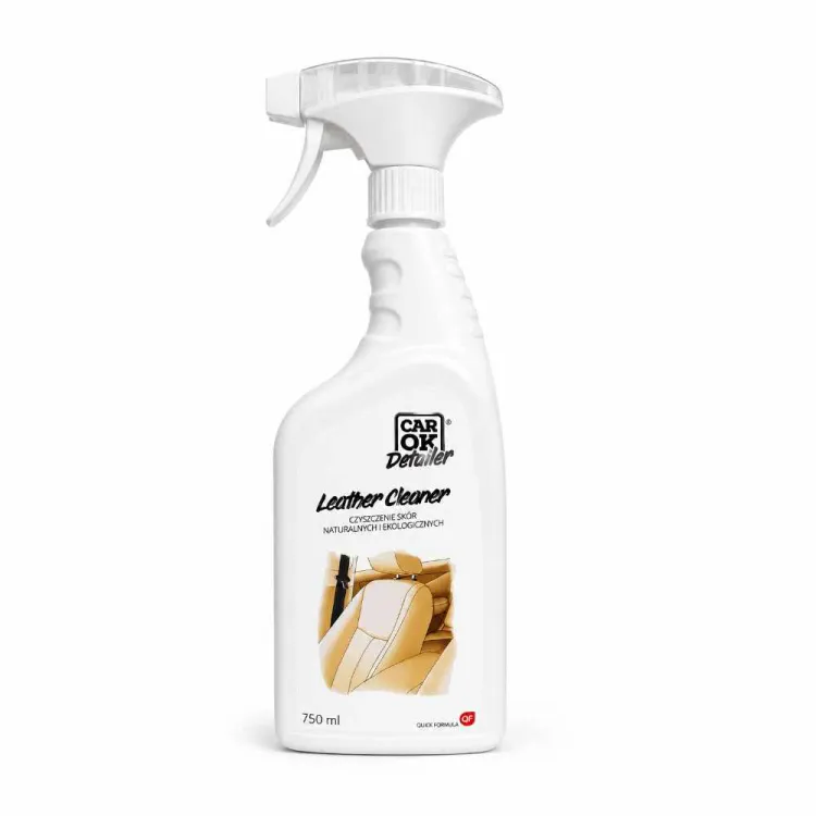 Pianka do czyszczenia skóry naturalnej i ekologicznej 750ml atomizer Car OK