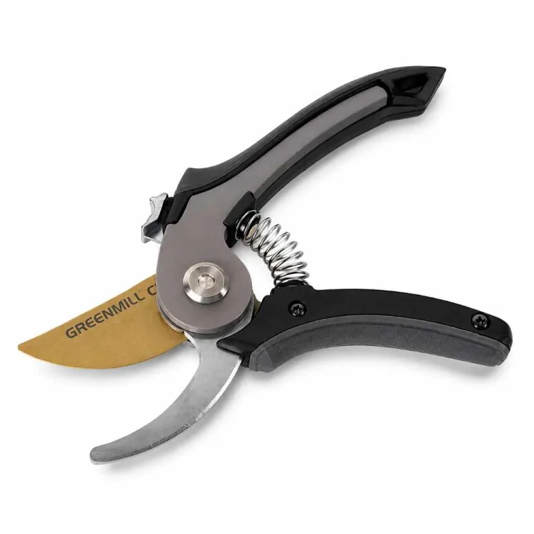 Sekator profesjonalny 15mm stal SK-5 ostrze z powłoką tytanową UP0055T Greenmill Professional