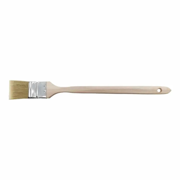 Pędzel kaloryferowy kątowy 50mm 2" długi drewno do trudnych miejsc KAEM