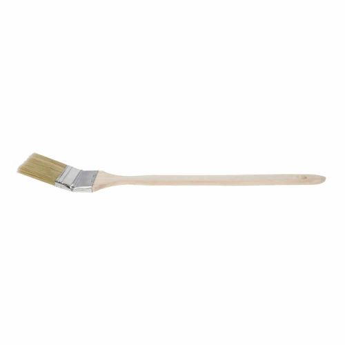 Pędzel kaloryferowy kątowy 60mm 2,5" długi drewno do trudnych miejsc KAEM