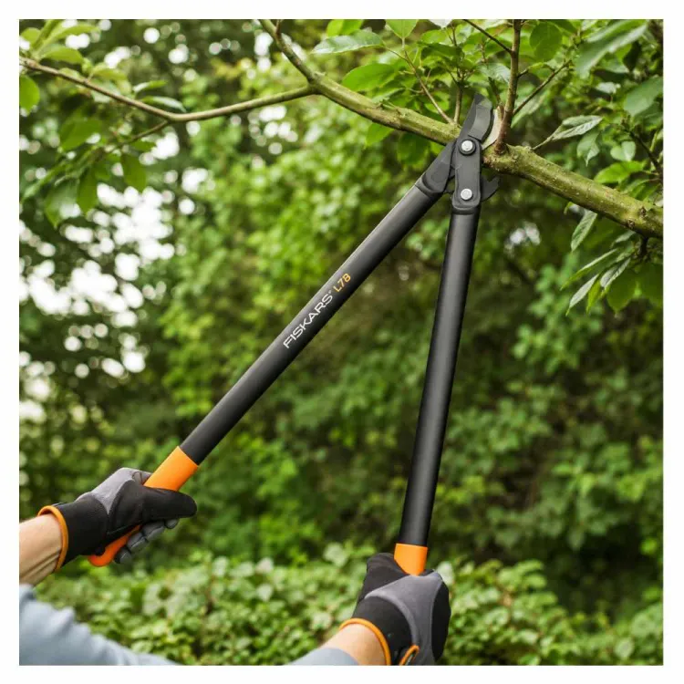 Zestaw sekatorów nożycowych Fiskars L78 + P26 do gałęzi 50mm stalowe ostrza