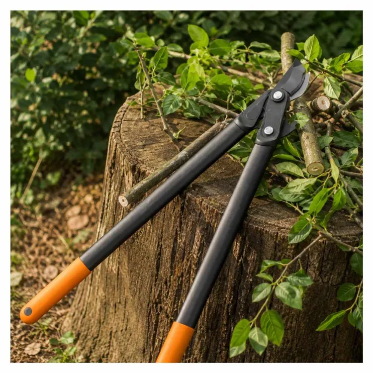 Zestaw sekatorów nożycowych Fiskars L78 + P26 do gałęzi 50mm stalowe ostrza