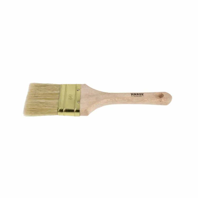 Pędzel płaski malarski 60mm do farb olejnych włosie mieszane TOPS 90% Hardy