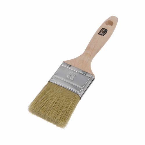 Pędzel płaski 60mm do różnych powierzchni Naturmix drewniany uchwyt Hardy
