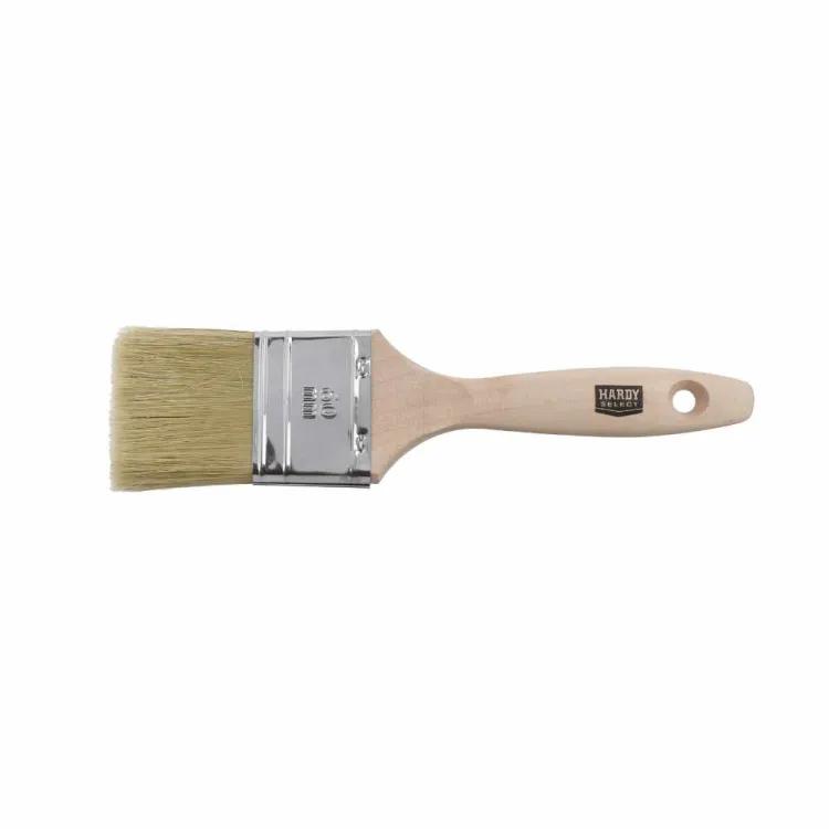 Pędzel płaski 60mm do różnych powierzchni Naturmix drewniany uchwyt Hardy