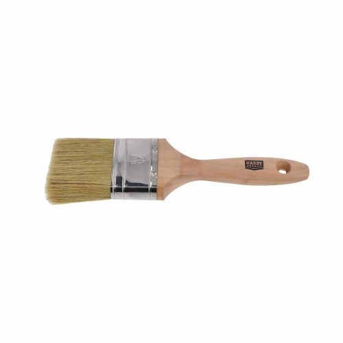 Pędzel płaski 70mm do różnych powierzchni Naturmix drewniany uchwyt Hardy