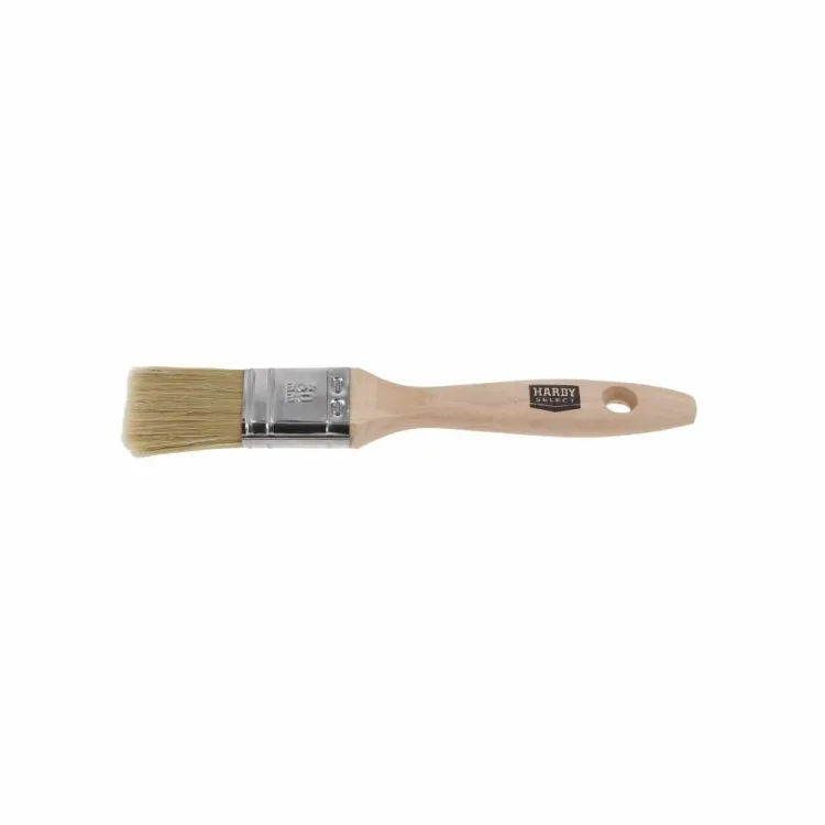 Pędzel płaski 30mm do różnych powierzchni Naturmix drewniany uchwyt Hardy