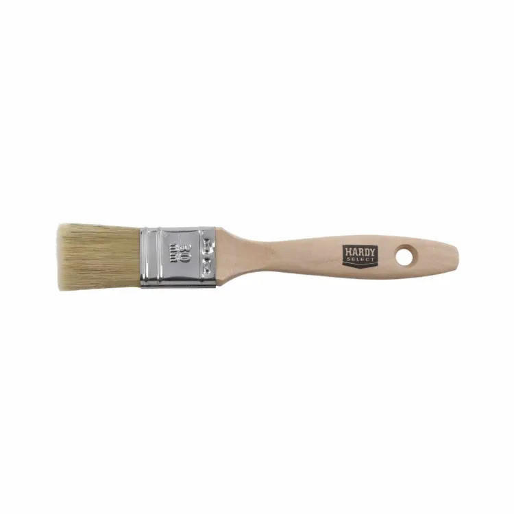 Pędzel płaski 30mm do różnych powierzchni Naturmix drewniany uchwyt Hardy