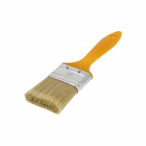 Pędzel płaski 50mm włosie syntetyczne uniwersalny dobre krycie plastik M7