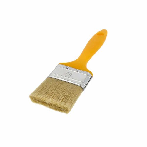 Pędzel płaski 60mm włosie syntetyczne uniwersalny dobre krycie plastik M7