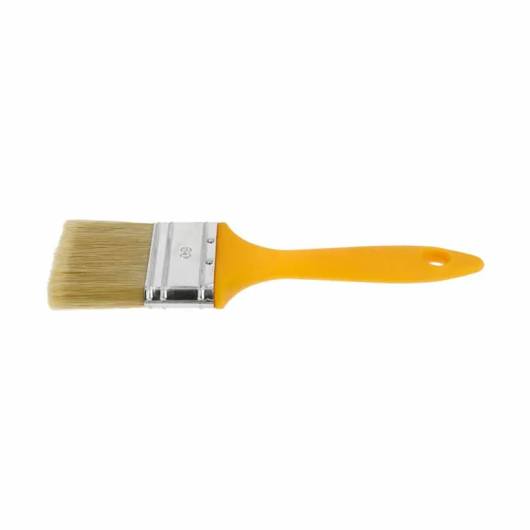 Pędzel płaski 60mm włosie syntetyczne uniwersalny dobre krycie plastik M7