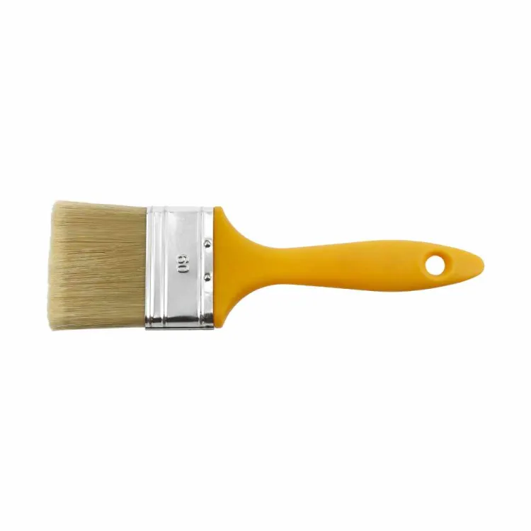Pędzel płaski 60mm włosie syntetyczne uniwersalny dobre krycie plastik M7