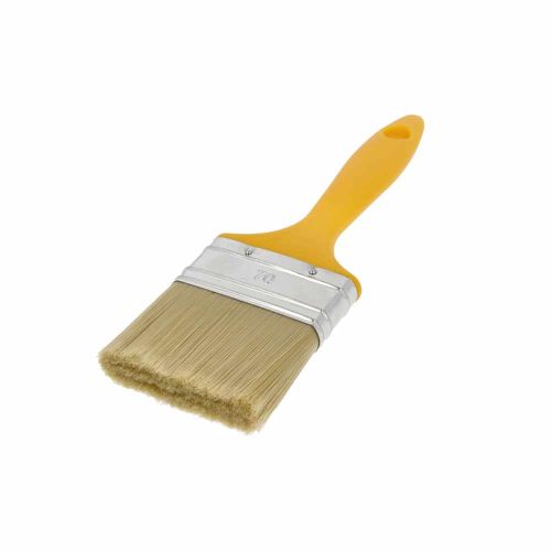 Pędzel płaski 70mm włosie syntetyczne uniwersalny dobre krycie plastik M7