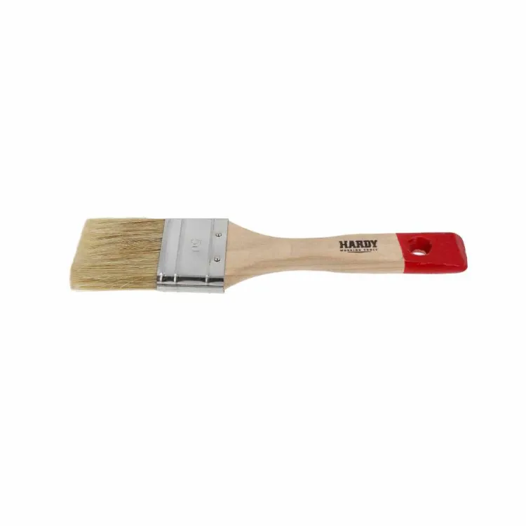 Pędzel płaski 50mm do farb olejnych włosie naturalne i syntetyczne Hardy