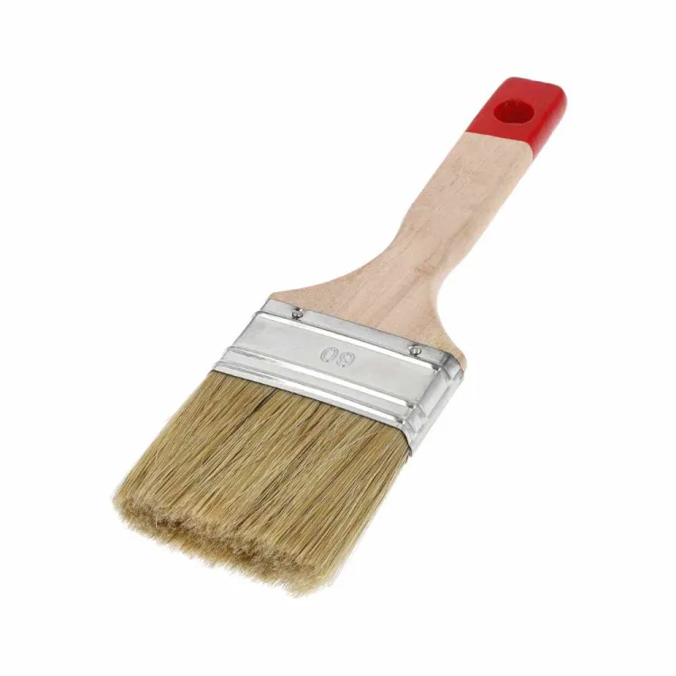 Pędzel płaski 60mm do farb olejnych włosie naturalne i syntetyczne Hardy