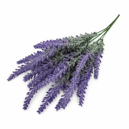 Wrzos dekoracyjny pęczek 37cm fioletowo-zielony