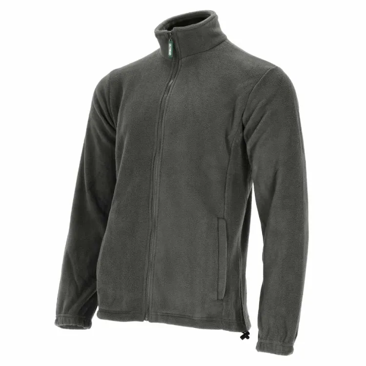 Bluza polarowa męska robocza Stalco Barry 280g/m² szara 3XL