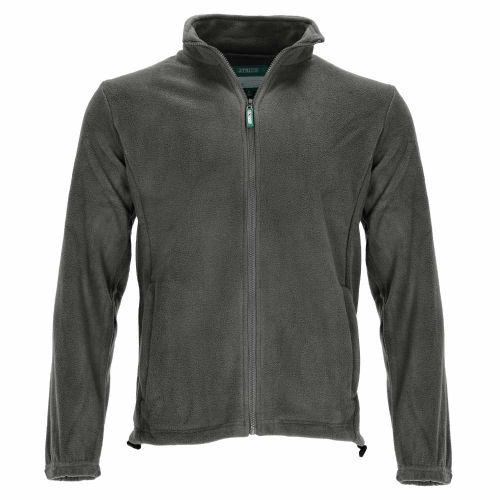Bluza polarowa męska robocza Stalco Barry 280g/m² szara 3XL