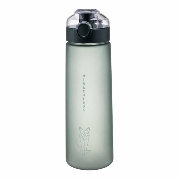 Butelka sportowa bidon Tritan 730ml z blokadą zielona Animals lis Galicja
