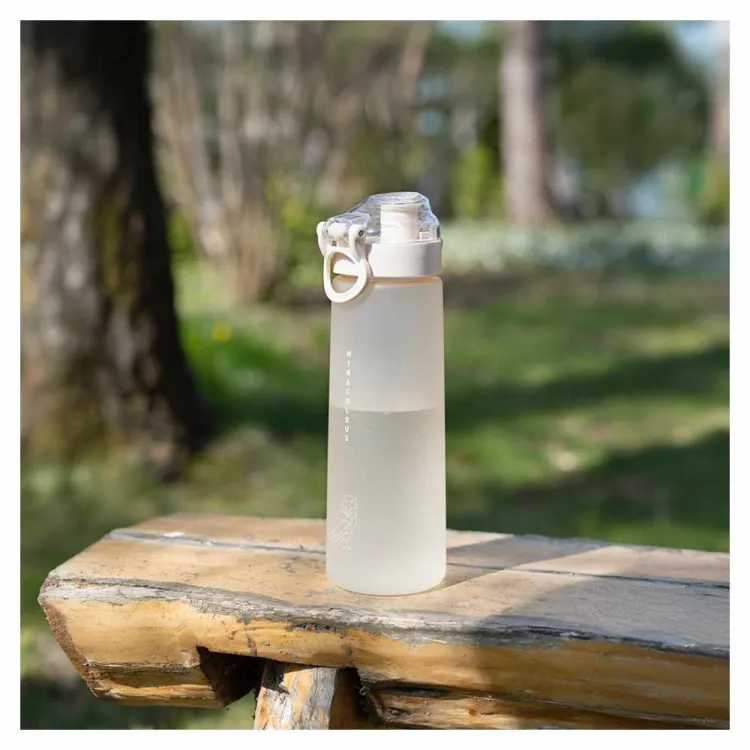 Butelka sportowa bidon Tritan 730ml z blokadą biały Animals sowa Galicja