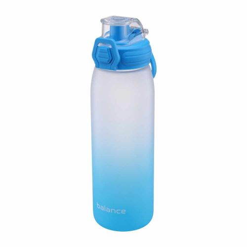 Butelka sportowa na wodę Tritan 850ml z blokadą niebieska gradient Galicja