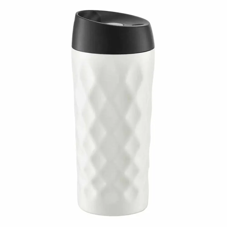 Kubek termiczny Ambition Diamond 400ml stal nierdzewna kremowy